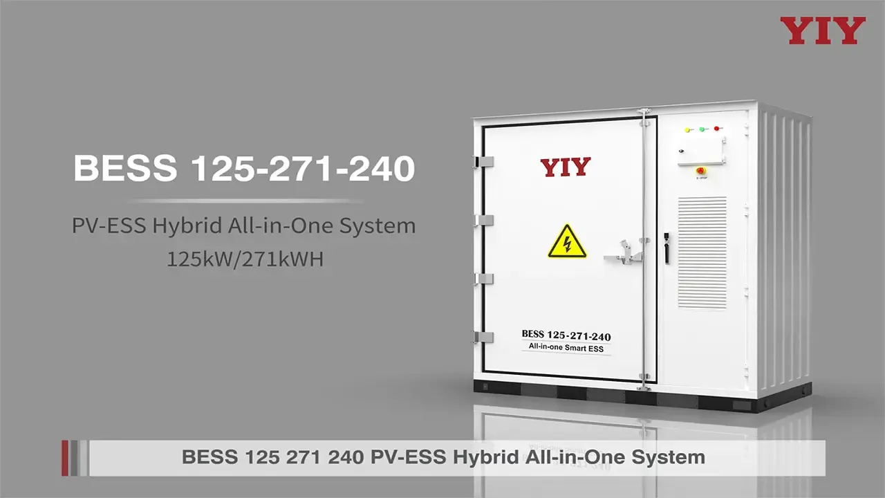BESS 125-271-240-125kWh